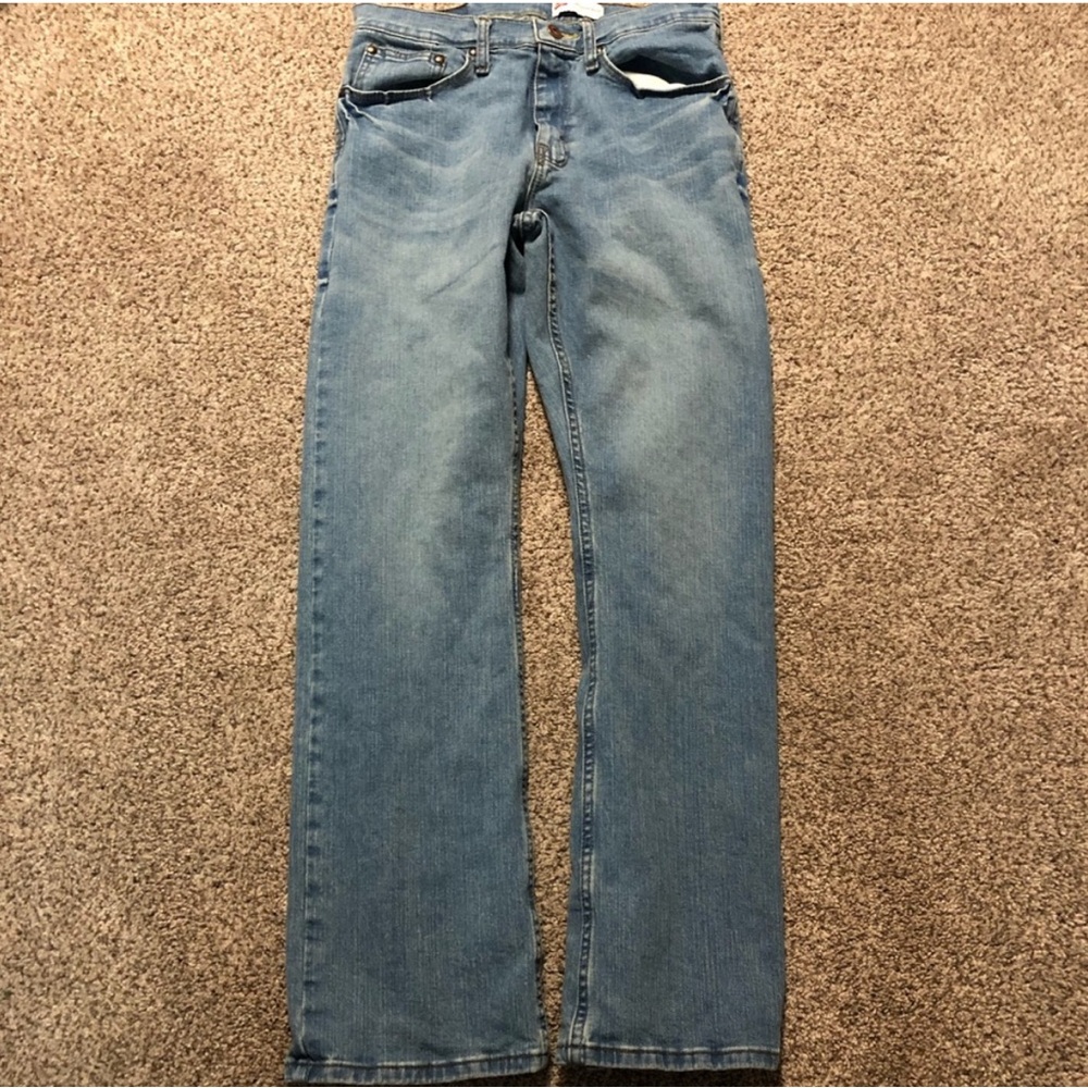 Wrangler Light Blue Men's Straight Jeans